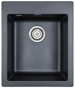 Кухонная мойка Paulmark Kante черный металлик PM104249 BLM 