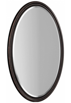 Зеркало 65x100 см черный матовый Clarberg Borgia BOR0210BLK 