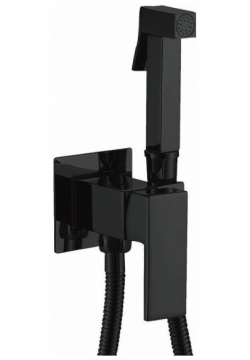 Гигиенический душ Haiba HB5512 7 со смесителем  черный матовый