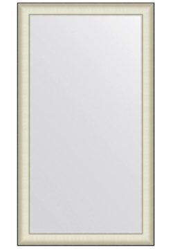 Зеркало 78x138 см белая кожа с хромом Evoform Definite BY 7634 