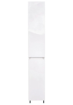 Пенал напольный белый глянец R Style Line Даллас СС 00002235 
