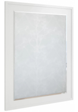 Зеркало 64x85 см белый матовый Sanflor Модена C04612 