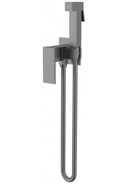 Гигиенический душ Vincea VHFW 102GM со смесителем  вороненая сталь