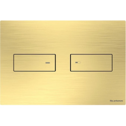 Кнопка смыва Artceram Inox 710 000 BG для инсталляции  золотой матовый
