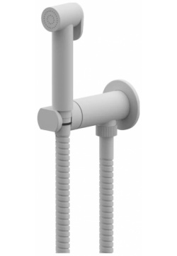 Гигиенический душ Remer Minimal N64WBO со смесителем  белый матовый
