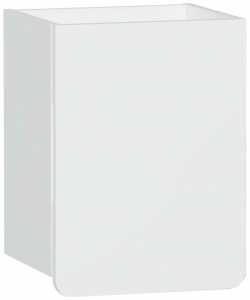 Шкаф одностворчатый 36x48 5 см белый матовый R Vitra D Light 58153 