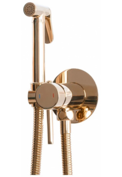 Гигиенический душ Rea Loop B6523 со смесителем  розовое золото