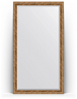 Зеркало напольное 110x200 см виньетка античная бронза Evoform Exclusive Floor BY 6154 