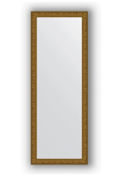 Зеркало 54x144 см виньетка состаренное золото Evoform Definite BY 3103 