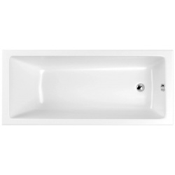 Акриловая ванна 129 5x70 см Whitecross Wave Slim 0111 130070 100 