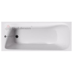 Чугунная ванна 170x75 см Goldman Comfort CF17075 