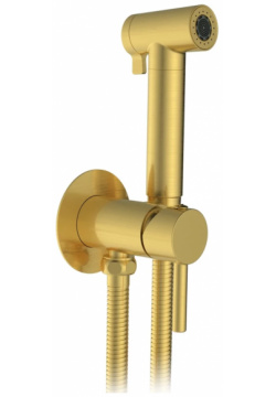 Гигиенический душ AltroBagno Beni aggiuntivi BM 060117 OrSp со смесителем  золотой матовый