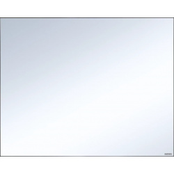 Зеркало Brevita Mars 02100 ЧмП 100x80 см  черный матовый