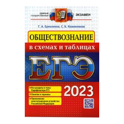 Ермоленко  Кожевников: ЕГЭ 2023 Обществознание в схемах и таблицах Экзамен 9785377184317