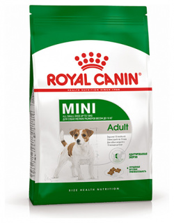 Royal Canin Mini Adult / Сухой корм Роял Канин Мини Эдалт для взрослых собак Мелких пород в возрасте от 10 месяцев до 8 лет 30010200R1
