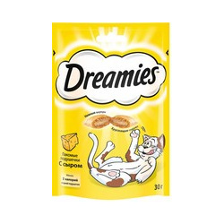 Dreamies / Лакомство Дримис для кошек Подушечки с Сыром 36935