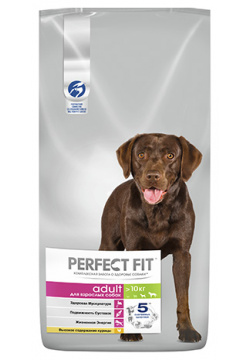 Perfect Fit Dog Adult / Сухой корм Перфект Фит для собак Средних и Крупных пород Курица 80231