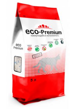 Eco Premium Blue / Наполнитель Эко Премиум Блю для кошачьего туалета Древесный Сосна Без ароматизатора 123185
