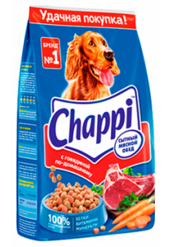 Chappi / Сухой корм Чаппи для собак Сытный мясной обед Говядина 10010
