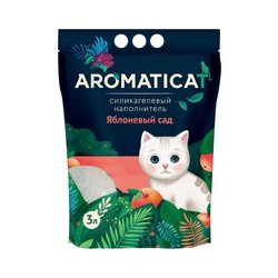 AromatiCat / Наполнитель Ароматикэт для кошачьего туалета Силикагелевый Яблоневый сад 35867