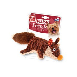 GiGwi Dog Plush Friendz / Игрушка Гигви для собак Лиса с пищалкой 59931