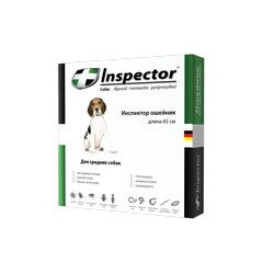 Inspector Collar / Ошейник Инспектор против Внешних и Внутренних паразитов для Средних собак 69048