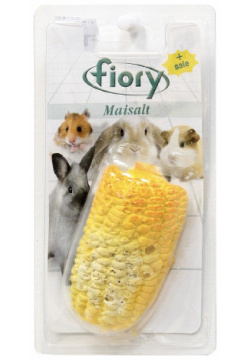 Fiory Maisalt / Био камень Фиори для грызунов с Солью в форме Кукурузы 06576 Б