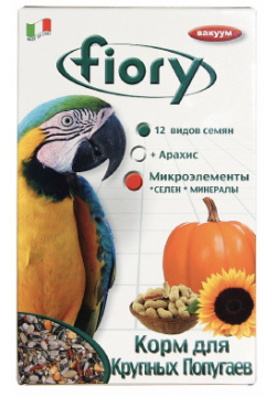 Fiory Pappagalli / Корм Фиори для Крупных попугаев 06040
