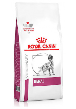 Royal Canin Renal RF14 / Ветеринарный сухой корм Роял Канин Ренал для собак Заболевание почек (хроническая почечная недостаточность) 39161400R0