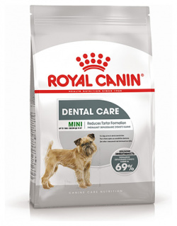 Royal Canin Mini Dental Care / Сухой корм Роял Канин Мини Дентал Кэа для собак Мелких пород весом до 10 кг Уменьшает образование зубного камня 12210100R0