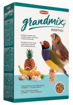 Padovan Grandmix Esotici / Корм Падован для Экзотических птиц Комплексный Основной 003/PP00184