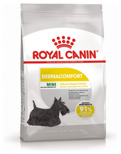Royal Canin Mini Dermacomfort / Сухой корм Роял Канин Мини Дермакомфорт для собак Мелких пород с Кожным раздражением и зудом 24410300R0