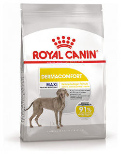 Royal Canin Maxi Dermacomfort / Сухой корм Роял Канин Макси Дермакомфорт для собак Крупных пород с Кожным раздражением и зудом 24441000R0
