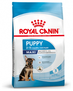 Royal Canin Maxi Puppy / Сухой корм Роял Канин Макси Паппи для Щенков Крупных пород в возрасте от 2 до 15 месяцев 30060300R0