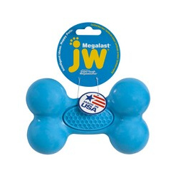 JW Megalast Bone / Игрушка для собак Косточка суперупругая резина J W  JW46305