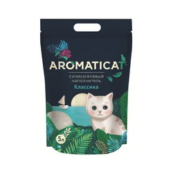 AromatiCat / Наполнитель Ароматикэт для кошачьего туалета Силикагелевый Классика 35865