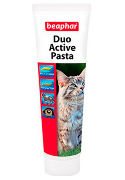 Beaphar Duo Active Pasta / Мультивитаминная Оздоравливающая паста Беафар для кошек Двойного действия 04222