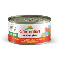 Almo Nature Legend HFC Adult Salmon & Carrot / Консервы Алмо Натюр для кошек с Лососем и Морковью (цена за упаковку) 26499