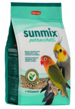 Padovan Sunmix Parrocchetti / Корм Падован для Средних попугаев Комплексный Основной 003/PP00588