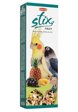 Padovan Stix Fruit / Лакомство Падован для Средних попугаев Палочки Фруктовые 003/PP00347