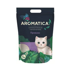 AromatiCat / Наполнитель Ароматикэт для кошачьего туалета Силикагелевый Прованс 35870