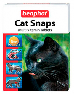 Beaphar Cat Snaps Multi Vitamin Tablets / Мультивитамины Беафар для кошек 04196