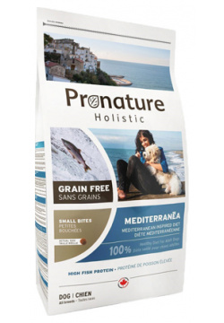 Pronature Holistic / Сухой корм Пронатюр Холистик Беззерновой Средиземноморское меню для собак Мелких пород 102 3111