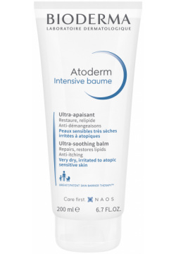 BIODERMA Успокаивающий бальзам для атопической кожи лица и тела Atoderm 200 мл 028104S