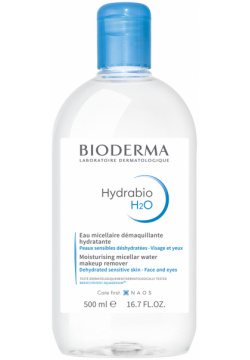 BIODERMA Увлажняющая мицеллярная вода для лица Hydrabio H2O 500 мл 028381 П