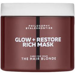 Philosophy by Alex Kontier Интенсивная маска для сияния и восстановления волос Glow + Restore 200 мл 4610030820644