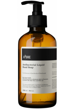 AADRE Антибактериальное жидкое мыло для рук Antibacterial Liquid Hand Soap Gardenia 250 мл A00042
