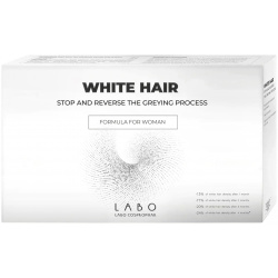 Crescina Ампулы для борьбы с сединой у женщин White Hair Stop And Reverse The Greying Process 20 х 3 5 мл RU00887