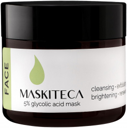 Maskiteca Отшелушивающая маска для лица с 5% гликолевой кислотой 60 мл MAS002