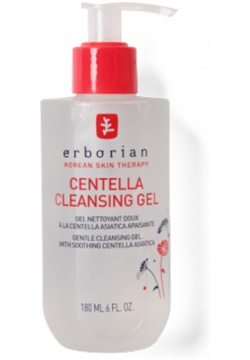 erborian Гель для очищения кожи лица с экстрактом центеллы азиатской Centella Cleansing Gel 180 мл 785753